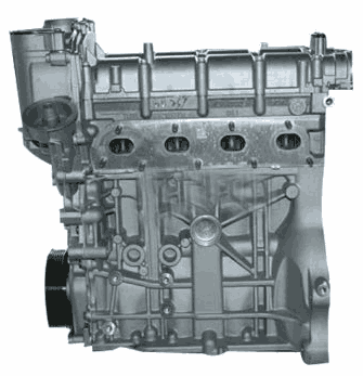 Длинный блок VW EA111 1.6L (алюминий-алюминий)