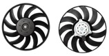 Ventilador Do Radiador AUDI 8K0959455G;8K0959455K;8K0959455T