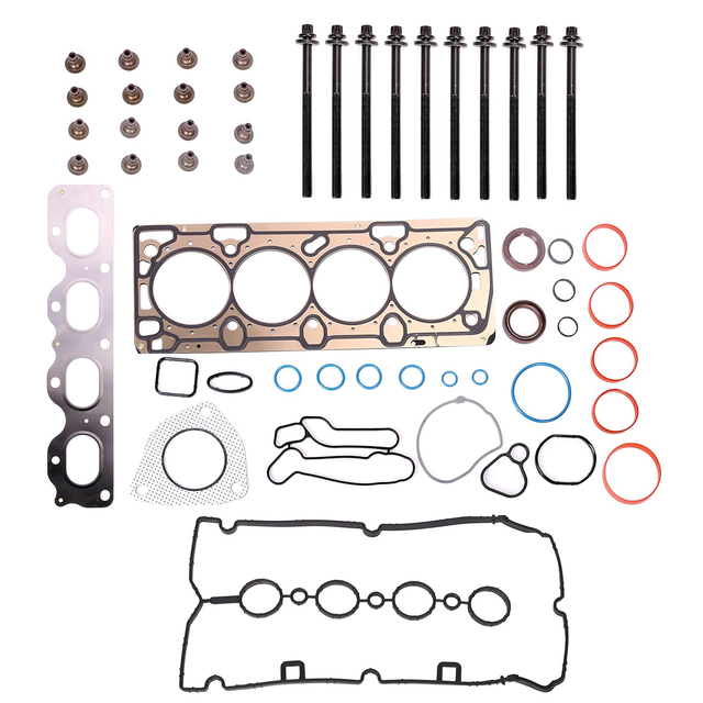 Juego de juntas de culata de motor con perno de culata GMChevy Cruze Sonic (2011-2017)/ Cruze Limited (2016)1.8L L4 DOHC 16v OEHGS345, HS26516PT1, HS54702A
