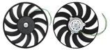 Ventilador Del Radiador AUDI 4F0959455;8E0959455;8E0959455A;8E0959455K;8E0959455L;696017;698609;698610;